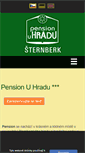 Mobile Screenshot of pension-uhradu.cz